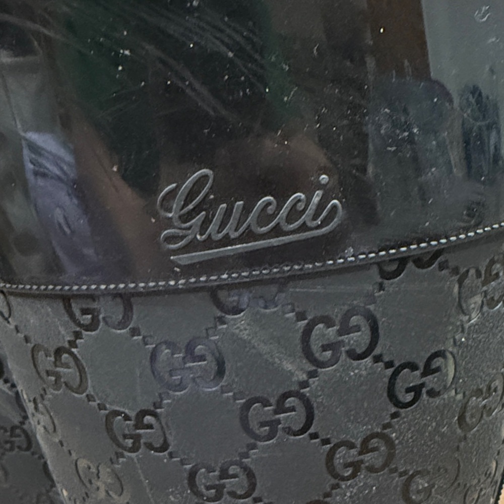 Gucci Women's Black RainBoots - Picture 2 of 6